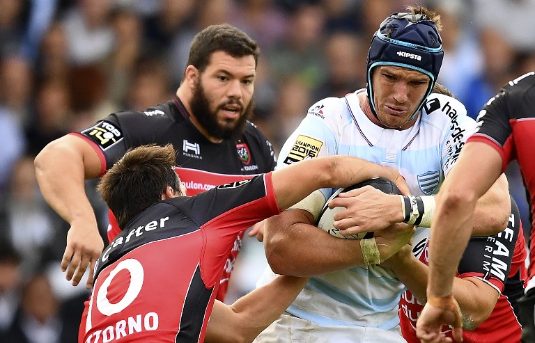 Le troisième-ligne francilien est laissé à la disposition du Racing 92 (Franck Fife / AFP).