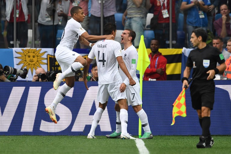 Coupe Du Monde Les Bleus Simposent Face à Luruguay Et Se