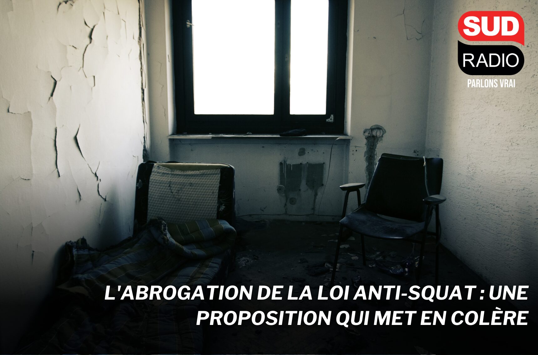 Comme tous les jours, Philippe David nous propose son coup de gueule dans Les Vraies Voix. Aujourd'hui, on parle de la loi anti-squat.