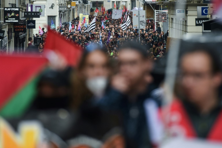 Rassemblement anti-extrême droite à Nantes, le 10 juin 2024