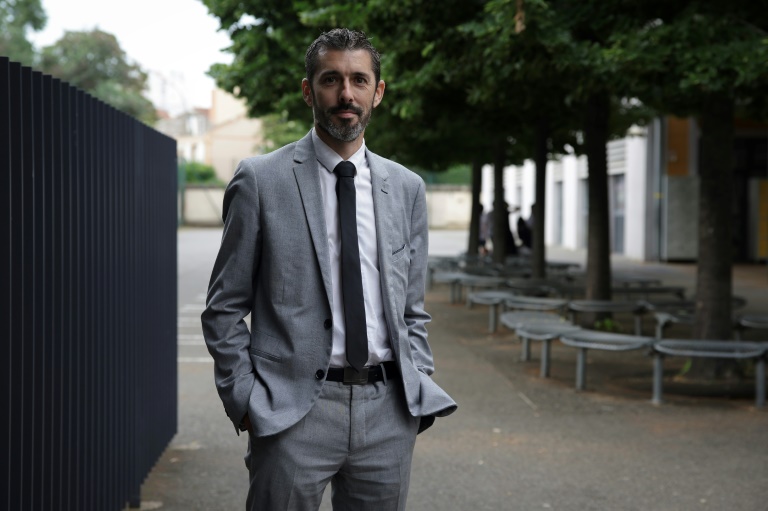 Mathieu Bourdel, le principal du collège des Chalets à Toulouse, pose le 27 juin 2024