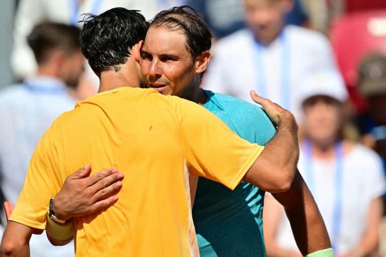 Rafael Nadal à Bastad le 21 juillet 2024