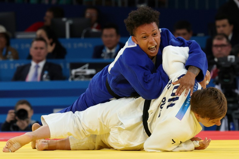 Amandine Buchard à Paris le 28 juillet 2024