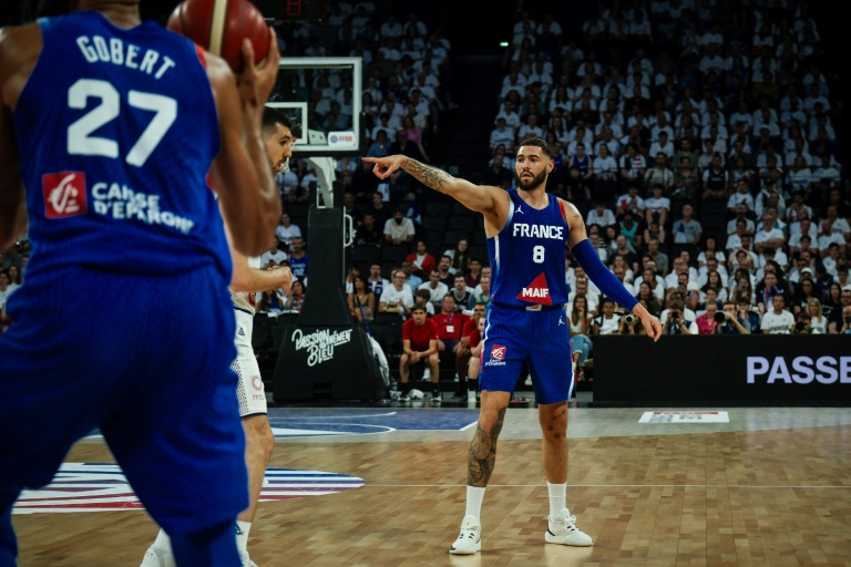 Isaia Cordinier le 12 juillet 2024 à Décines-Charpieu