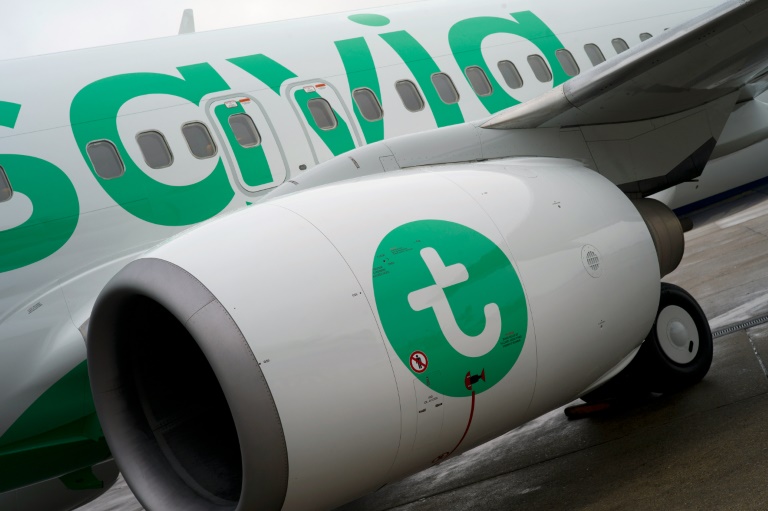 Un avion de la compagnie aérienne Transavia, le 26 janvier 2015, à Paris-Orly