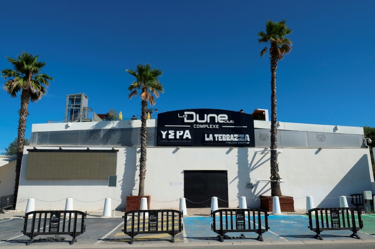 La discothèque La Dune, le 26 août 2024 à La Grande-Motte, dans l'Hérault