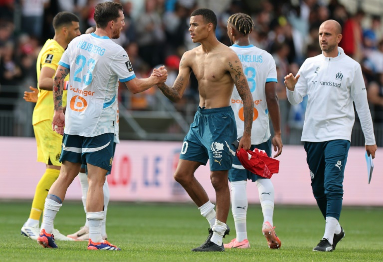 Les Marseillais impressionnants lors du premier match de leur saison à Brest, le 17 août 2024