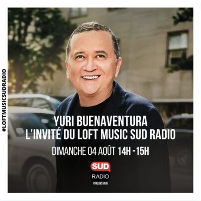 Yuri Buenaventura l'invité du Loft Music Sud Radio d'Yvan Cujious