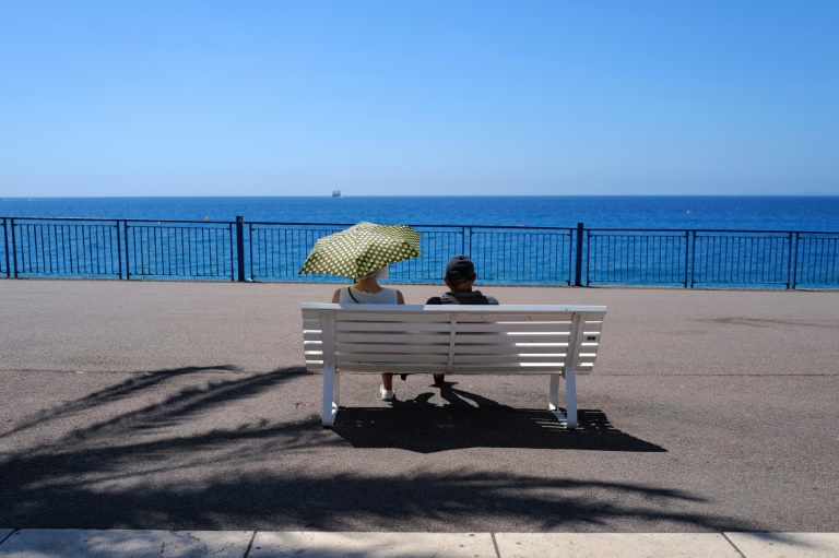 La promenade des Anglais à Nice le 11 juillet 2024