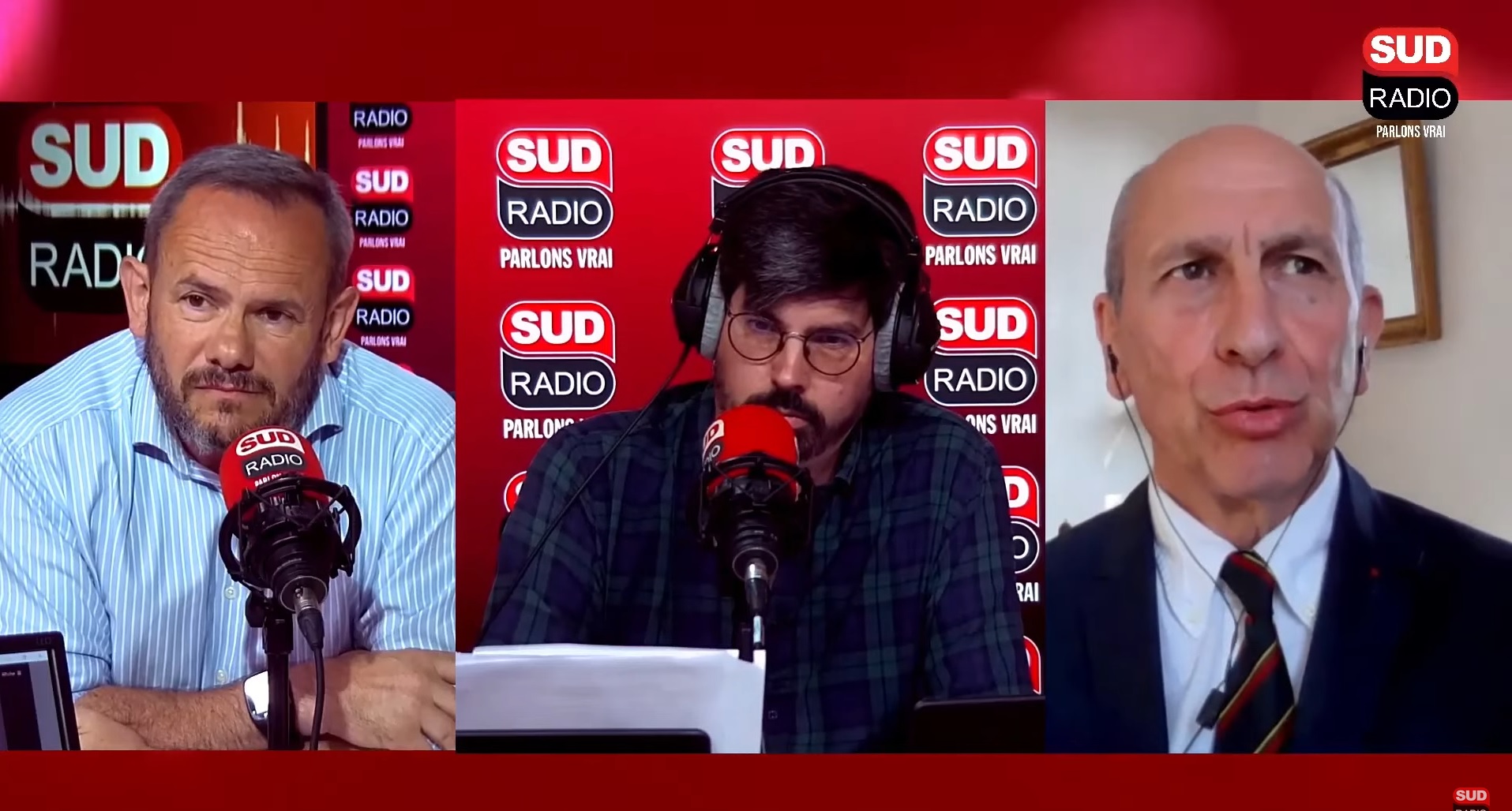 Philippe Migault et Dominique Trinquand, invités de Benjamin Glaise dans "Les grands débats du matin".