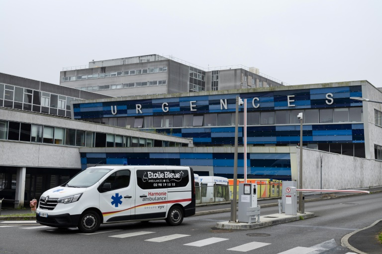 Les urgences de l'hôpital La Cavale Blanche de Brest, le 22 août 2024