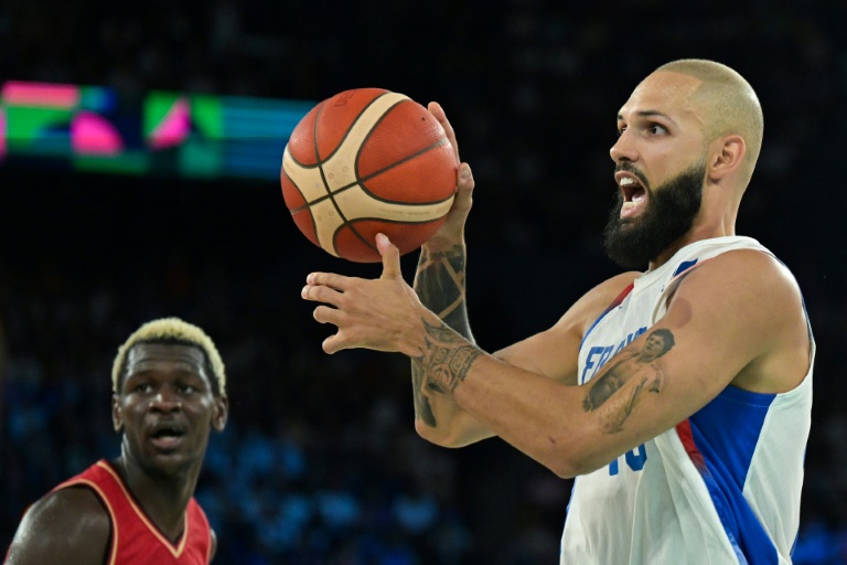 Evan Fournier à Paris le 8 août 2024