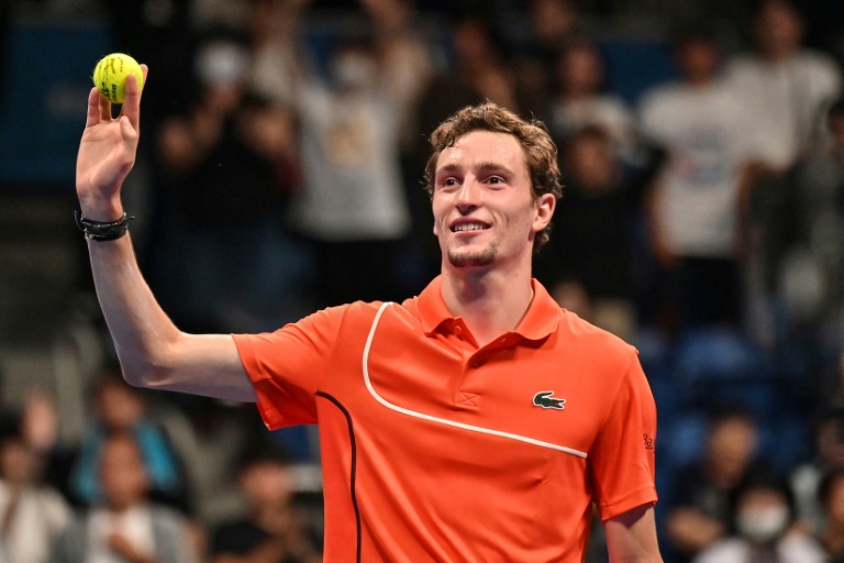 Ugo Humbert à Tokyo le 29 septembre 2024