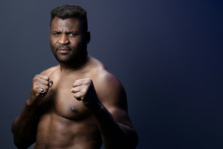 Le boxeur camerounais Francis Ngannou, le 12 septembre 2024 à Paris