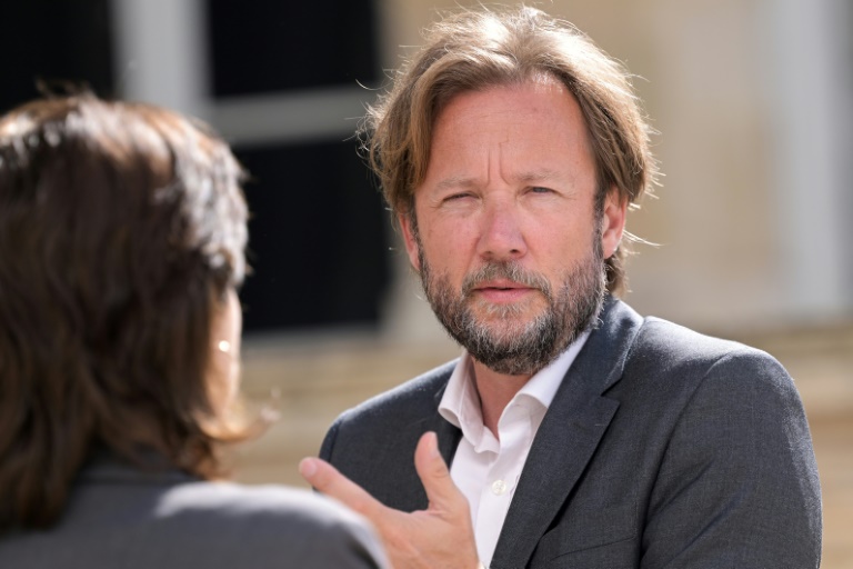 Le chef du groupe socialiste à l'Assemblée nationale Boris Vallaud, le 11 juillet 2024 à Paris