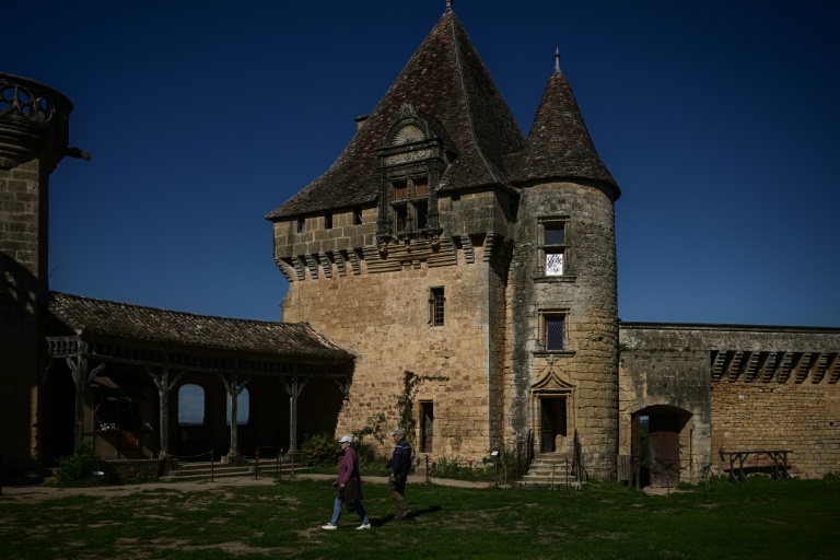 Le château de Biron, le 19 septembre 2024 en Dordogne