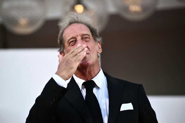 L'acteur français Vincent Lindon lors de la cérémonie de clôture de la 81e édition de la Mostra de Venise, le 7 septembre 2024