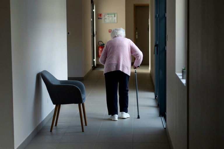 Une maison de retraite en France, le 16 janvier 2024