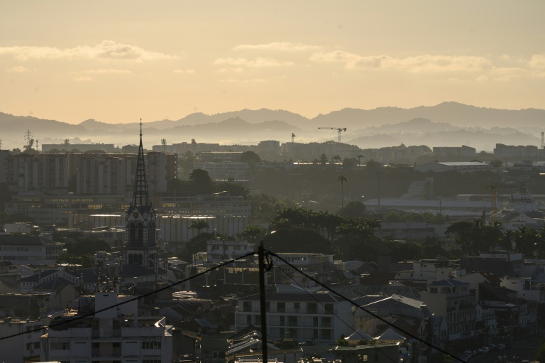 Vue de Fort-de-France, le 23 septembre 2024 en Martinique