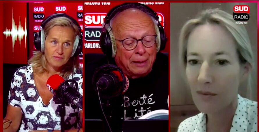 Sophie Audugé et Lisa Kamen-Hirsig, sur la sexualité à l’école, invitées d’André Bercoff dans "Bercoff dans tous ses états” sur Sud Radio.