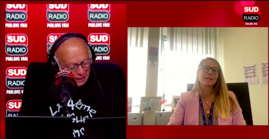 Virginie Joron, au sujet de la Commission européenne, invitée d’André Bercoff dans "Bercoff dans tous ses états” sur Sud Radio.