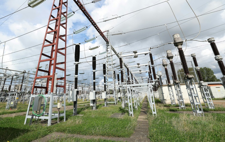 Un poste de transformation électrique à Dunkerque, le 12 septembre 2024 dans le Nord