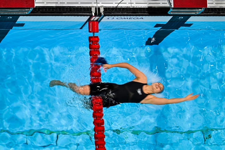 La Française Emeline Pierre a remporté le titre paralympique du 100 m libre S10 le 1er septembre 2024 à Paris