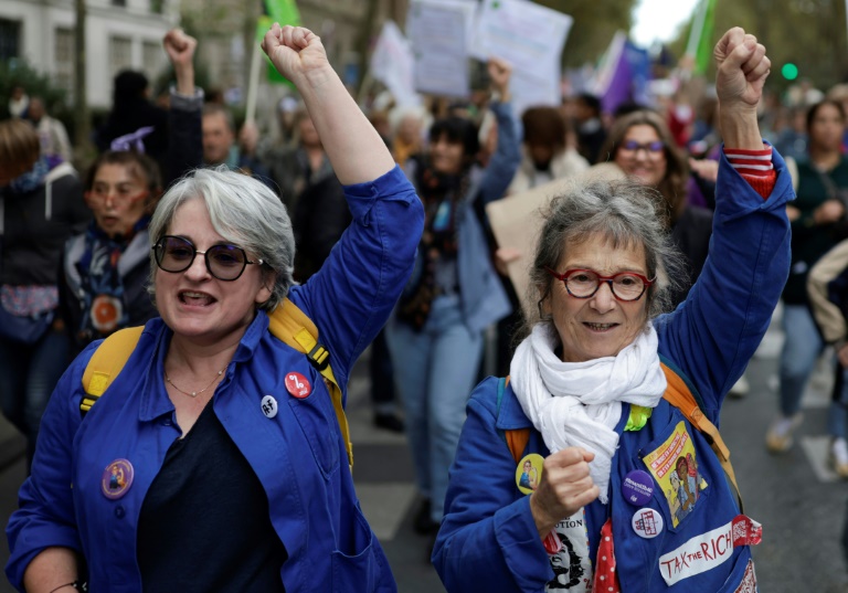 Manifestation à Paris pour défendre le droit à l'avortement le 28 septembre 2024