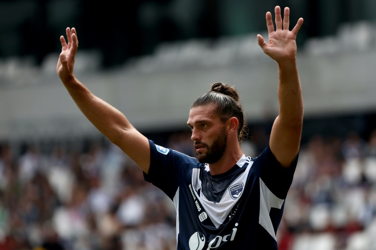 La recrue vedette de Bordeaux Andy Carroll, auteur d'un doublé contre Châteaubriant, en Nationale 2, le 21 septembre 2024 au Matmut Stadium