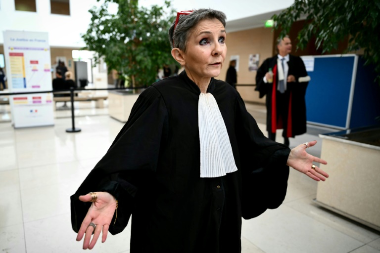 Béatrice Zavarro, l'avocate de Dominique Pelicot, au tribunal d'Avignon, le 16 septembre 2024 dans le Vaucluse