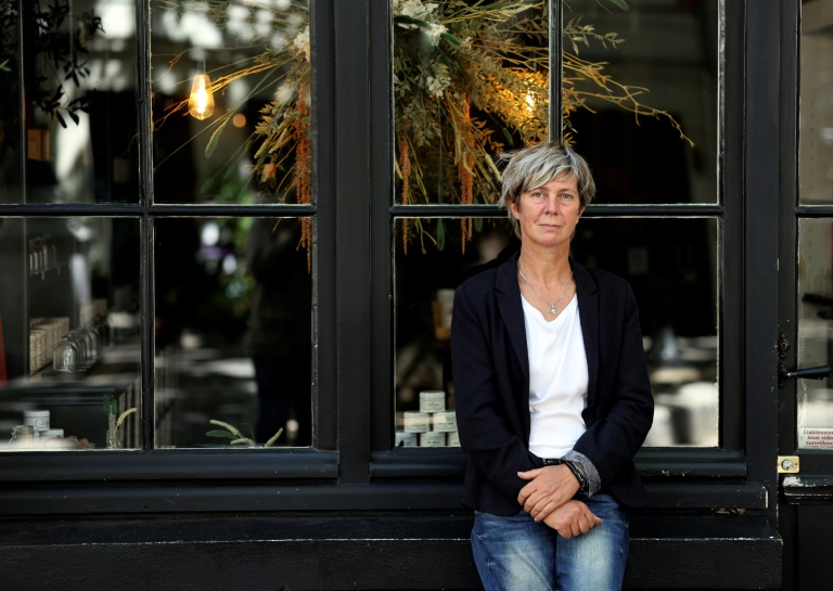 L'écrivaine française Sandrine Colette à Paris, le 29 juin 2022