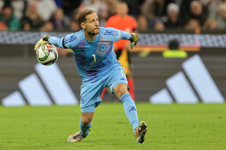 Le gardien allemand Oliver Baumann impérial contre les Pays-Bas à Munich,le 14 octobre 2024