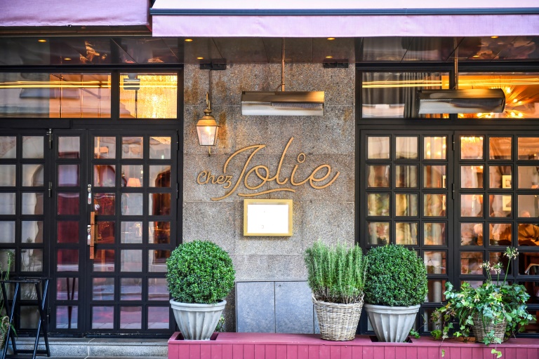 Le restaurant Chez Jolie, le 15 octobre 202 à Stockholm, en Suède