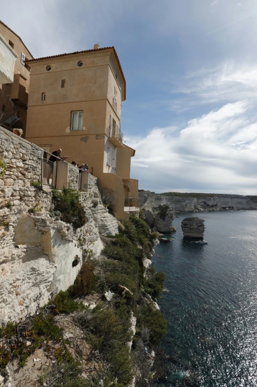 La maison de Marie-José Nat à Bonifacio le 18 septembre 2024