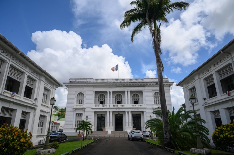 La préfecture de Martinique, à Fort-de-France, le 24 septembre 2024