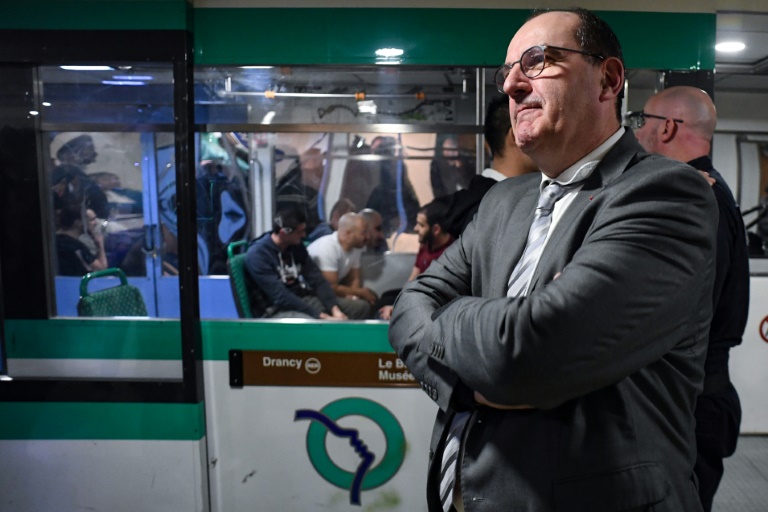 L'ancien Premier ministre français Jean Castex, président de la RATP, le 20 février 2023 à Paris