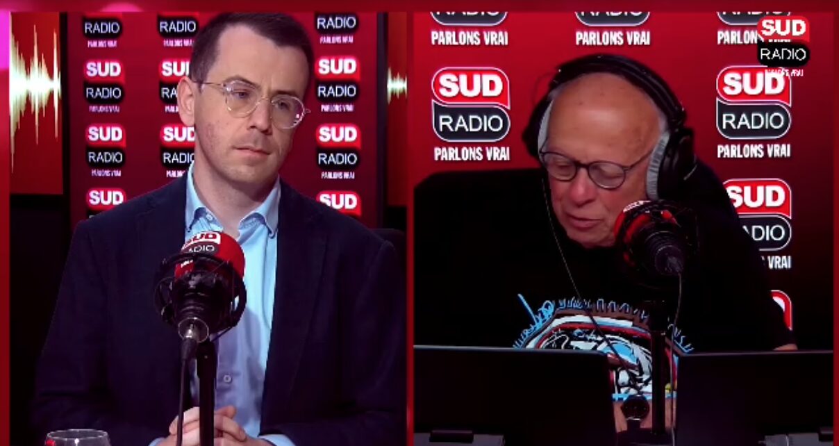 Nicolas Pouvreau-Monti, sur l’immigration, invité d’André Bercoff dans "Bercoff dans tous ses états” sur Sud Radio.