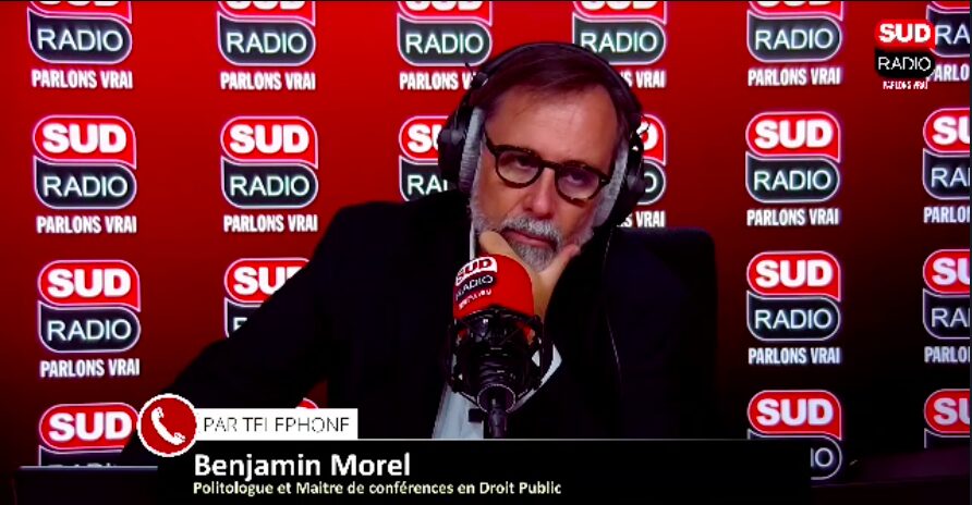 Benjamin Morel, sur le gouvernement de Michel Barnier, invité d’Alexis Poulin dans "Poulin sans réserve” sur Sud Radio.