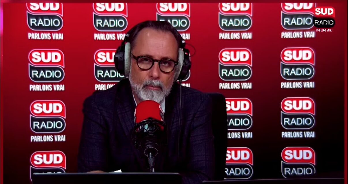 Iannis Roder, sur la laïcité, invité d’Alexis Poulin dans "Poulin sans réserve” sur Sud Radio.