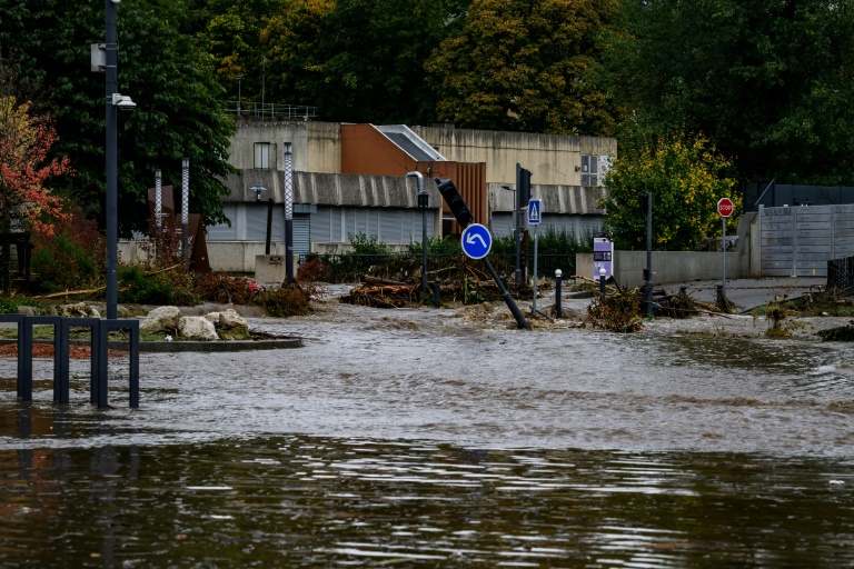 Annonay, en Ardèche, le 17 octobre 2024