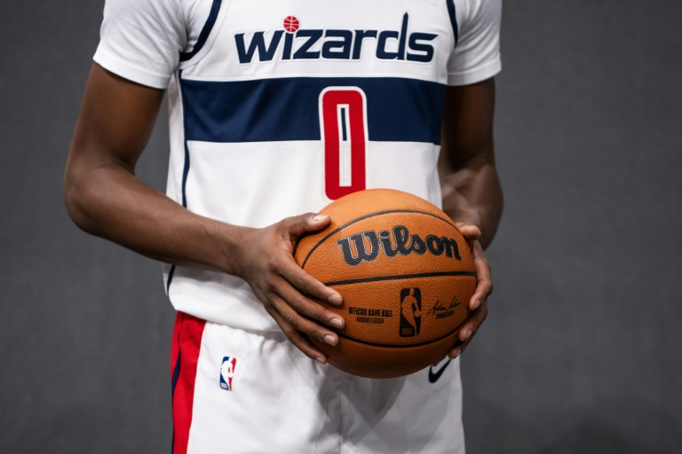 Bilal Coulibaly à la Capital One Arena de Washington, le 30 septembre 2024