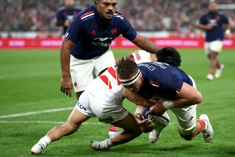 Alexandre Roumat le 9 novembre au Stade de France