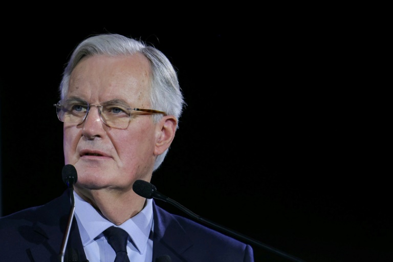 Le Premier ministre Michel Barnier à Paris, le 21 novembre 2024