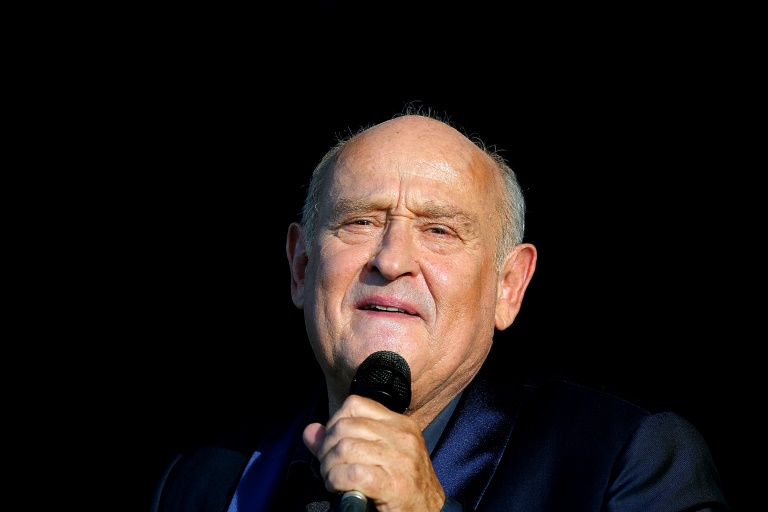 Le chanteur Michel Jonasz en concert à la Foire de Châlons-en-Champagne, le 4 septembre 2023