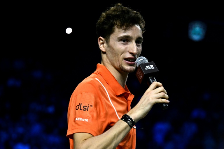 Ugo Humbert à Bercy le 4 novembre 2024