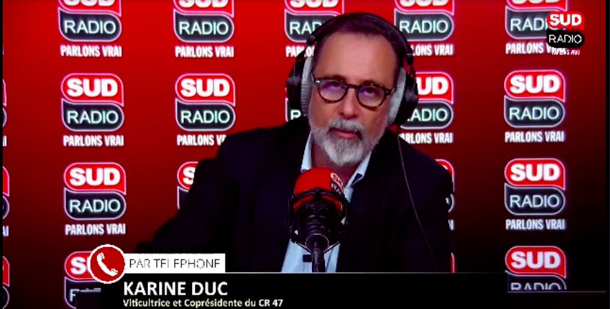 Karine Duc, sur les agriculteurs en colère, invitée d’Alexis Poulin dans "Poulin sans réserve” sur Sud Radio.