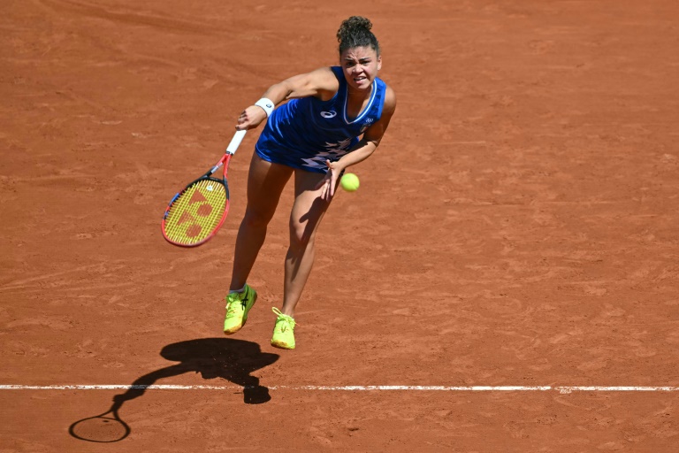 Jasmine Paolini lors du tournoi olympique à Roland-Garros, le 29 juillet 2024