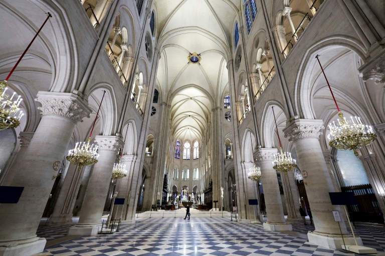 Notre-Dame de Paris le 29 novembre 2024