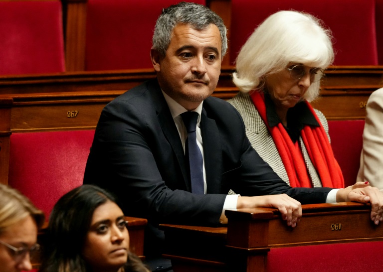 Le député et ancien ministre de l'Intérieur Gérald Darmanin à l'Assemblée nationale, le 9 octobre 2024 à Paris