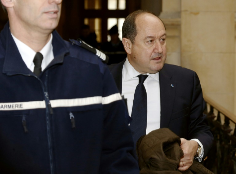 L'ex-patron du renseignement français Bernard Squarcini au palais de justice de Paris, le 18 février 2014